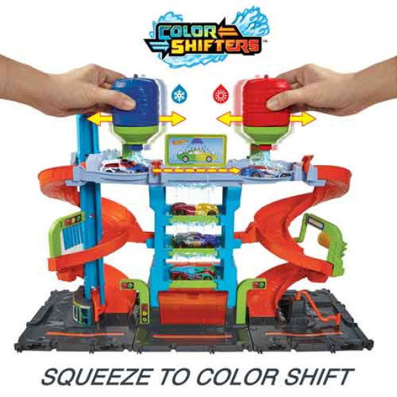 Hot Wheels City Mega Tower Car Wash